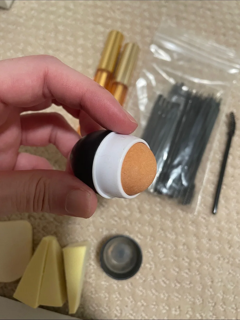 🖤5/$25 makeup Supplies - Black Brush and Makeup Accessories Set spoolies